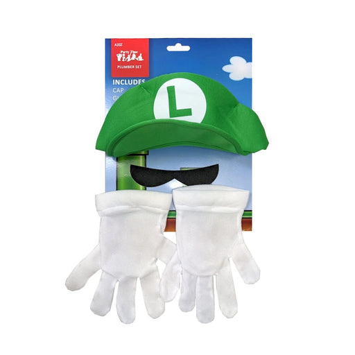 Luigi Style Instant Dress Up Set - Everything Party