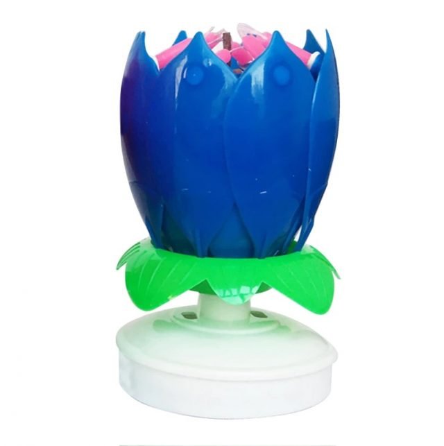Magic Musical Rotating Flower Birthday Candle - Everything Party