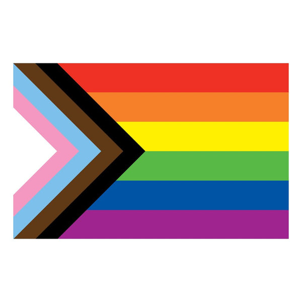 Mardi Gras LGBTQ+ Progress Pride Rainbow Flag 90*150cm - Everything Party