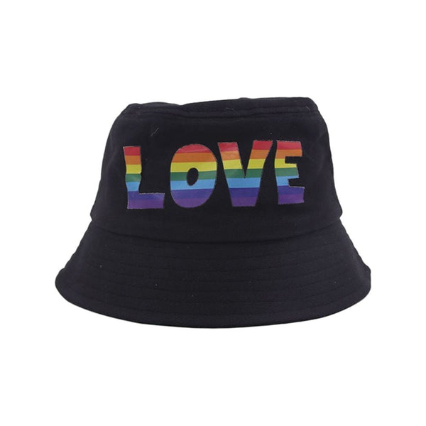 Mardi Gras LOVE Sign Bucket Hat - Everything Party