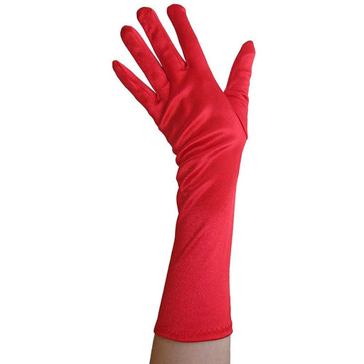Medium Long Gloves - Red - Everything Party