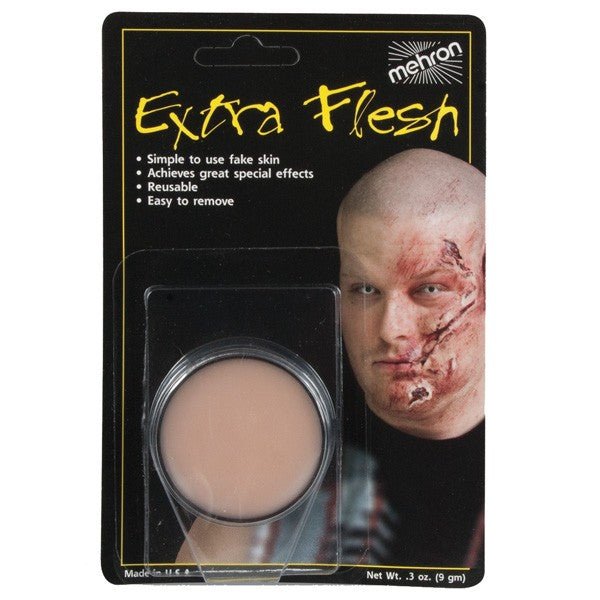 Mehron Extra Flesh Modeling Putty/Wax with Fixative A Carded - Everything Party