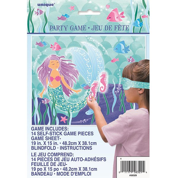 Mermaid Blindfold Party Game - Everything Party