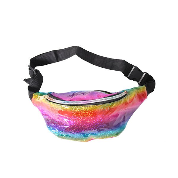 Metallic Fanny Pack Bum Bag - Rainbow - Everything Party