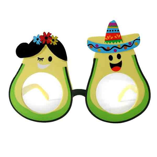 Mexican Avocado Funny Party Glasses - Everything Party