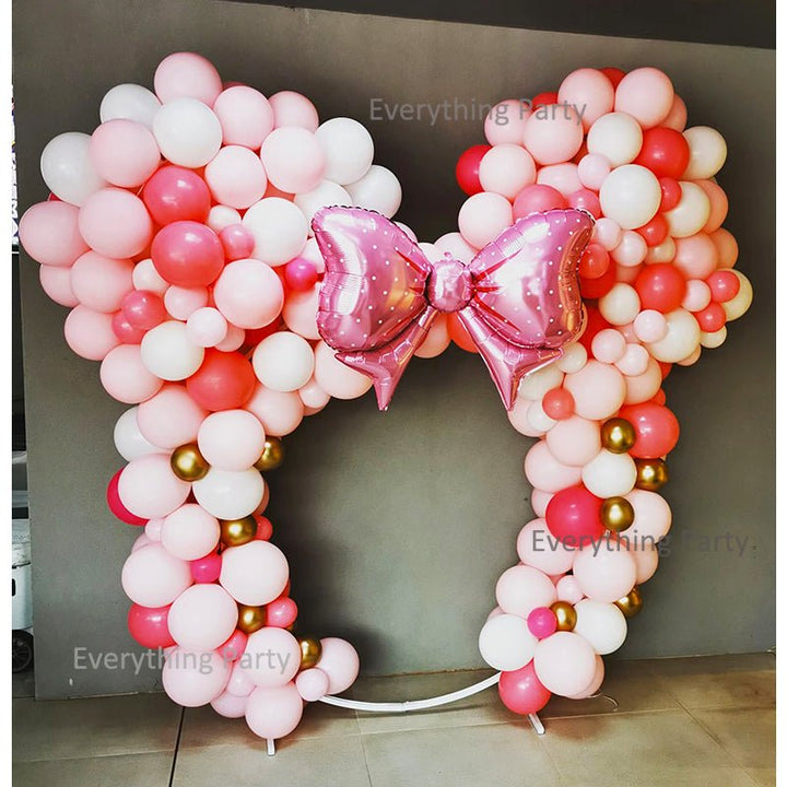 Minnie Mouse Shape Balloon Garland - Everything Party