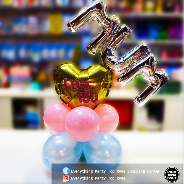 Mother's Day Table Balloon Arrangement - Everything Party