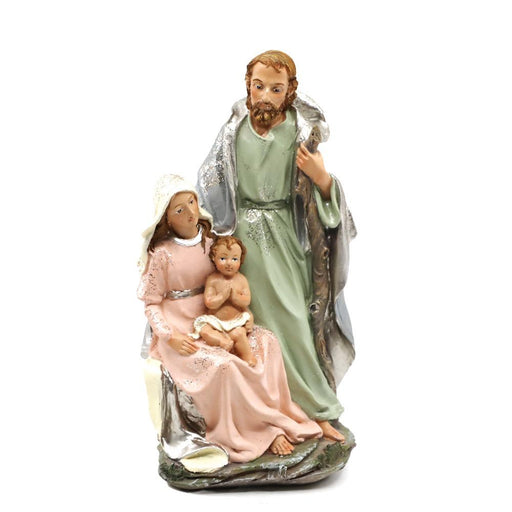 Nativity Scene Mary Joseph And Baby Jesus Figurines - Medium - Everything Party