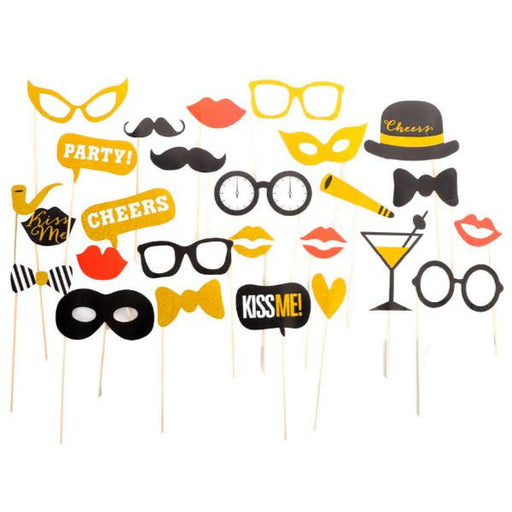 New Year Photobooth Props - Everything Party