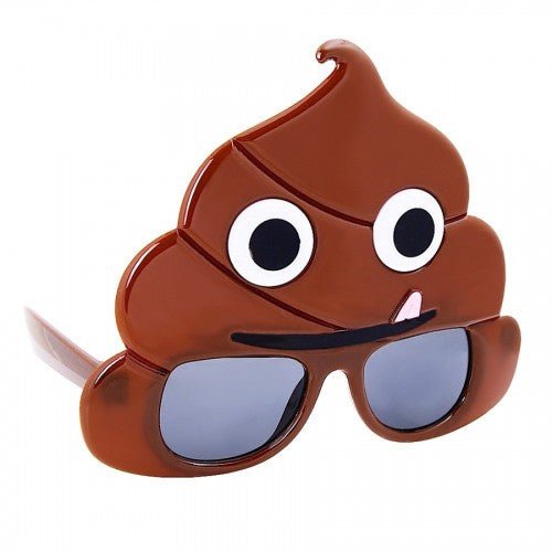 Novelty Poo Poo Party Glasses - Everything Party