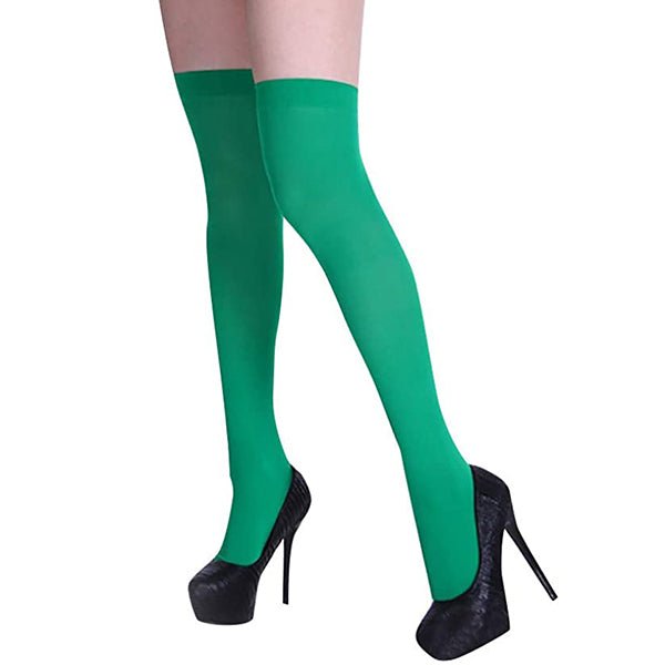 Over Knee Stockings - Green - Everything Party