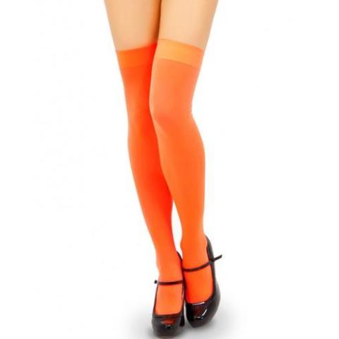 Over Knee Stockings - Orange - Everything Party