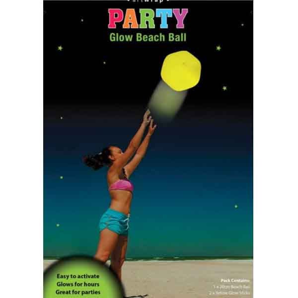 Party Glow in the Dark Beach Ball - Everything Party