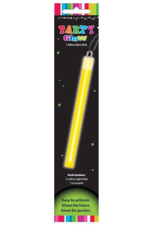 Party Glow Stick with Lanyard (Pink/Blue/Yellow/Green) - Everything Party