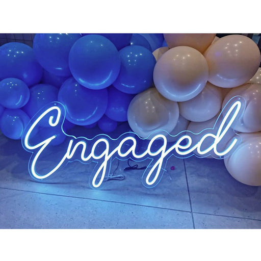 Party Hire - Engaged Neon Light Sign Party Decoration - Everything Party