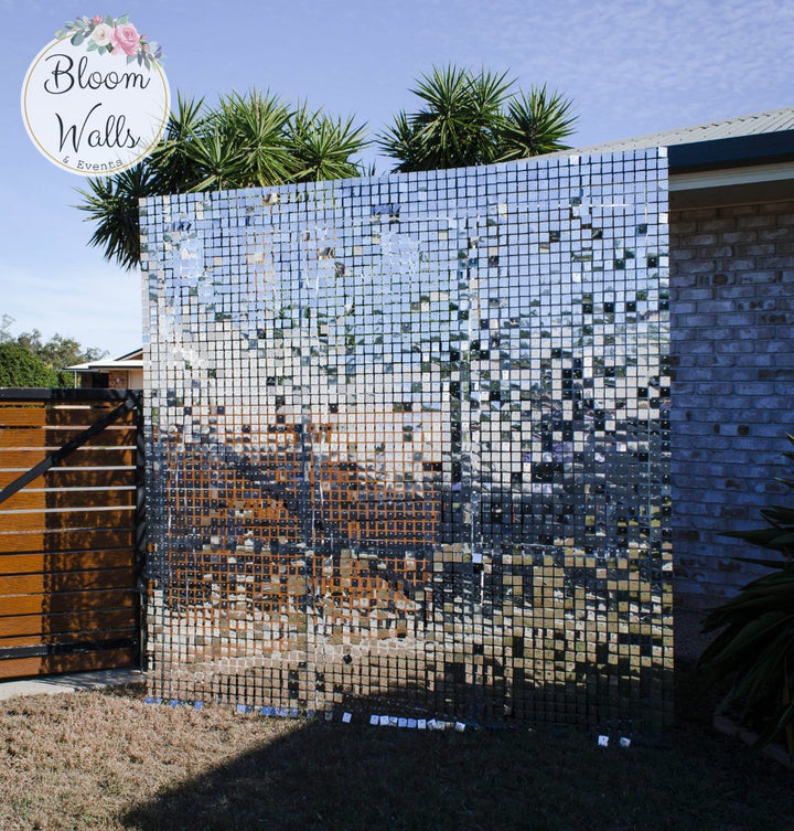 Party Hire - Shimmer Sequin Wall Panel Backdrop Frame - Everything Party