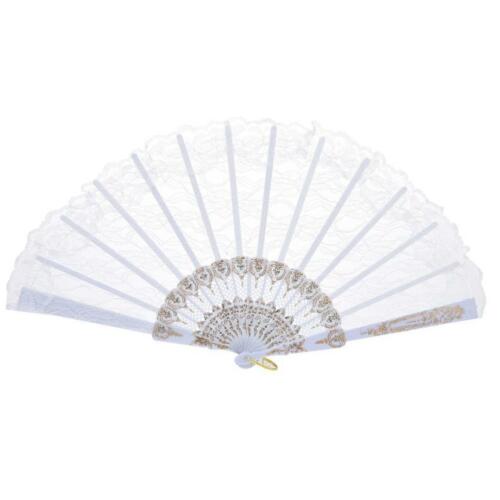 Party Lace Fan - White - Everything Party
