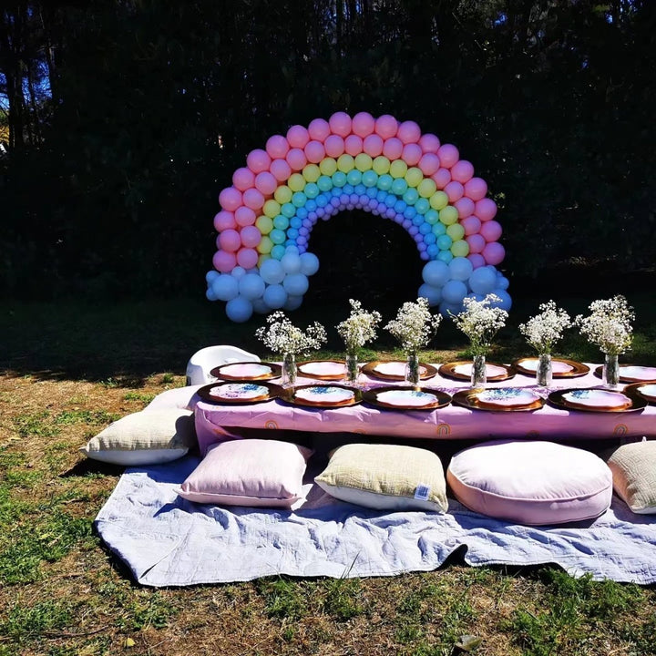 Pastel Rainbow Balloon Garland - Everything Party