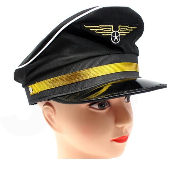 Pilot Cap - Black - Everything Party