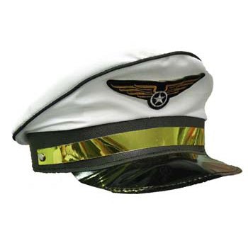 Pilot Cap - White - Everything Party