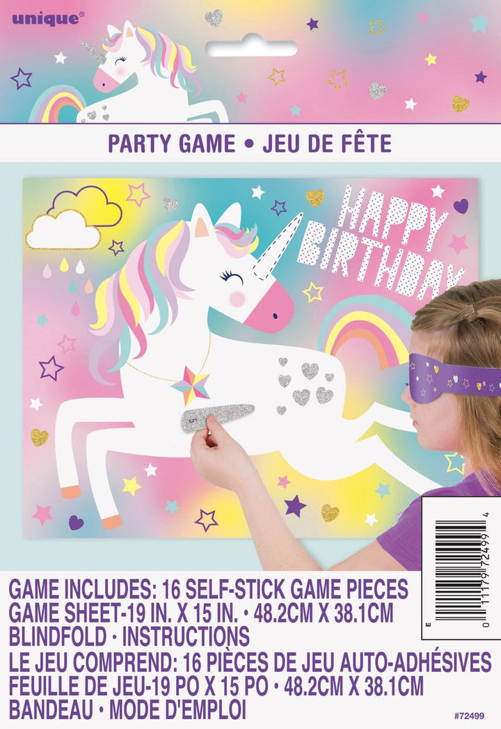 Pin The Horn On The Unicorn Game - Everything Party