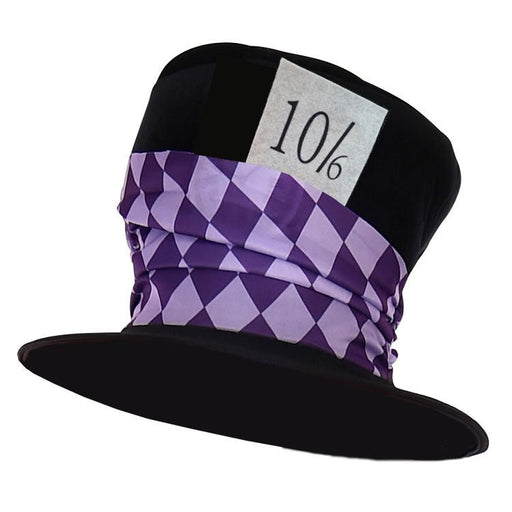Purple Mad Hatter Soft Top Hat - Everything Party