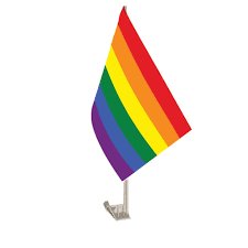 Rainbow Car Flag - Everything Party
