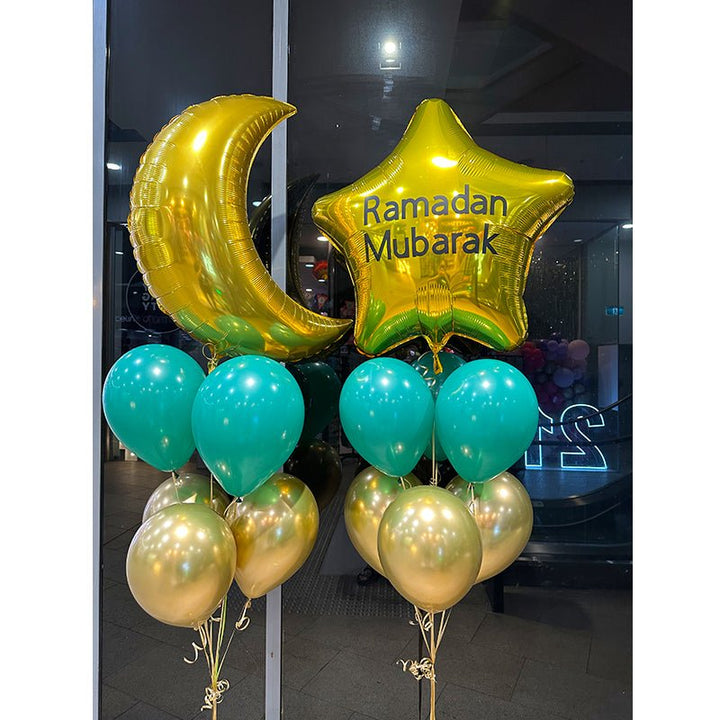 Ramadan Helium Balloon Bouquet - Everything Party