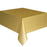 Rectangle Plastic Tablecover - Gold - Everything Party