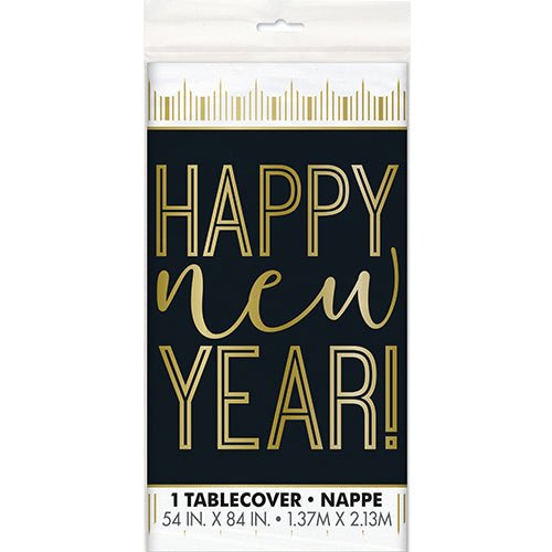 Roaring Happy New Year Plastic Tablecloth - Everything Party