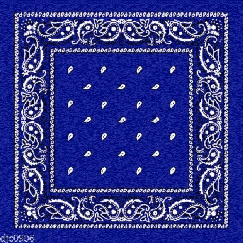 Royal Blue Assorted Bandana - Everything Party