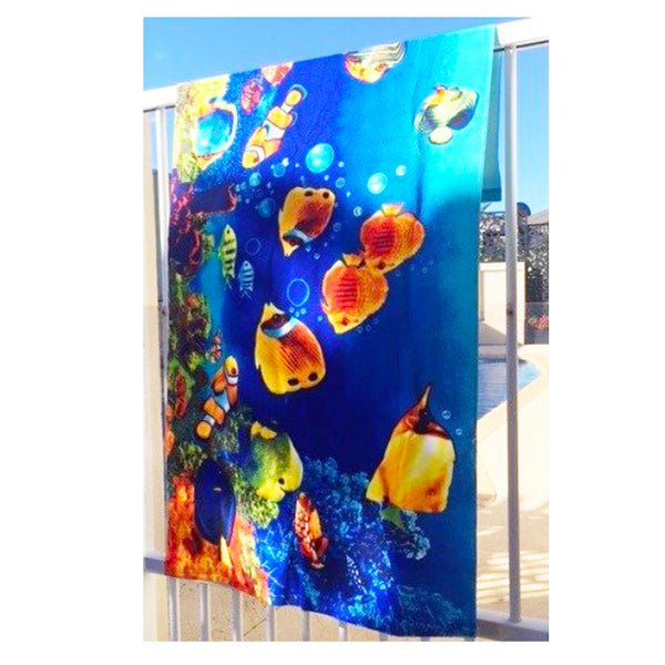 Sea World Beach Towel 140cm*70cm - Everything Party