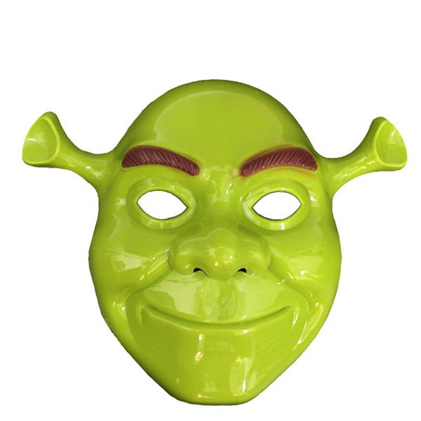 Shrek Style Green Monster Plastic Mask - Everything Party