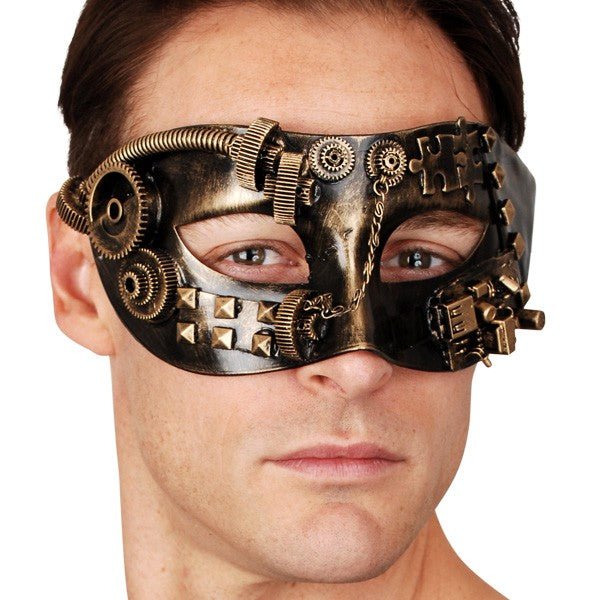 Sinclair Steampunk Masquerade Eye Mask - Everything Party