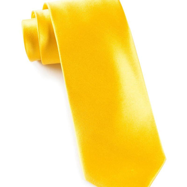 Skinny Party Necktie - Golden Yellow - Everything Party