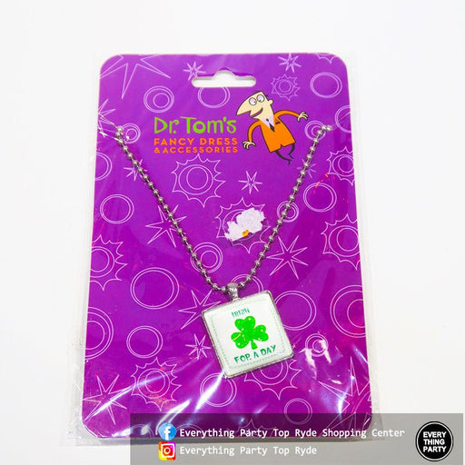 St Patrick's Day - Irish Necklace with Shamrock - Everything Party