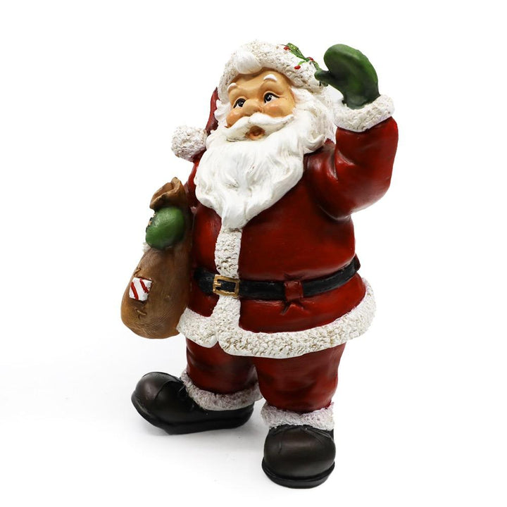 Standing Santa Figurine Decoration - Santa with Sack - Everything Party