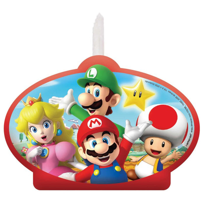 Super Mario Brother Birthday Candle - Everything Party