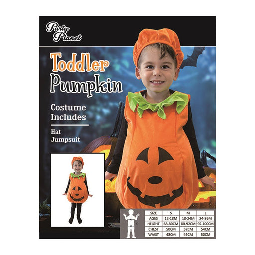 Toddler Halloween Cute Pumpkin Costume - Everything Party