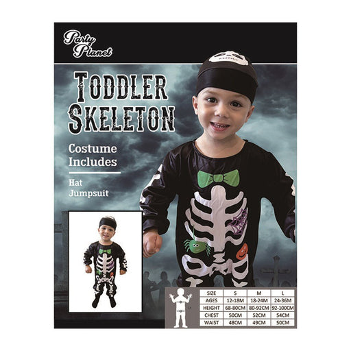 Toddler Halloween Skeleton Costume - Everything Party