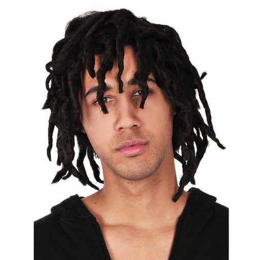 Tomfoolery Deluxe Bob Dreadlocks Brown Wig - Everything Party