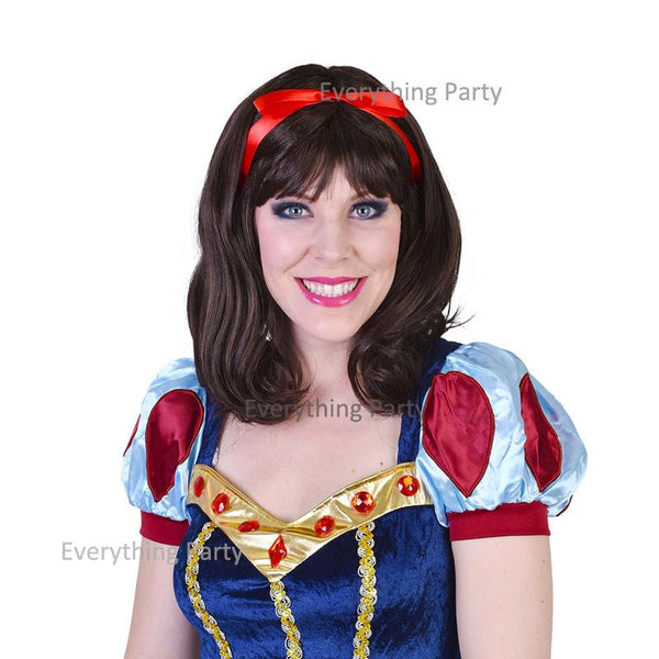 Tomfoolery Deluxe Snow White Style Wig - Everything Party