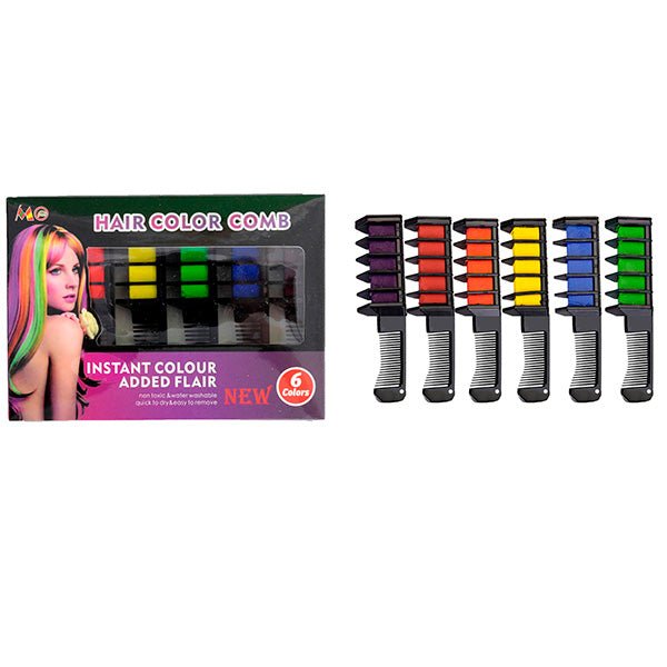 Washable Coloured Hair Comb - Everything Party