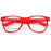 Wayfarer Party Glasses - Red - Everything Party