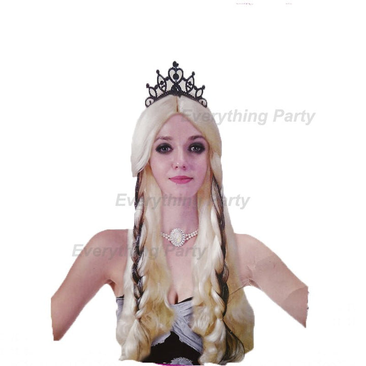 Wig - Long Blonde Wig with Crown - Everything Party
